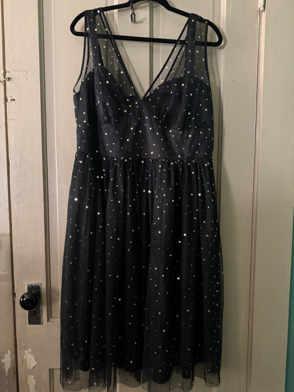 Hell Bunny Black Star Dress